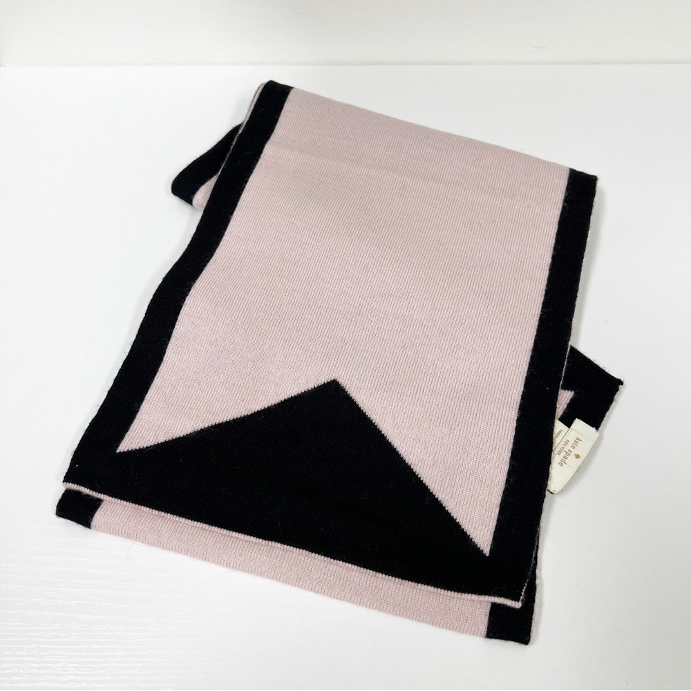 Kate Spade Fit To Be Tied Ribbon Wool Scarf